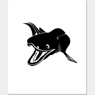 Frilled shark Posters and Art